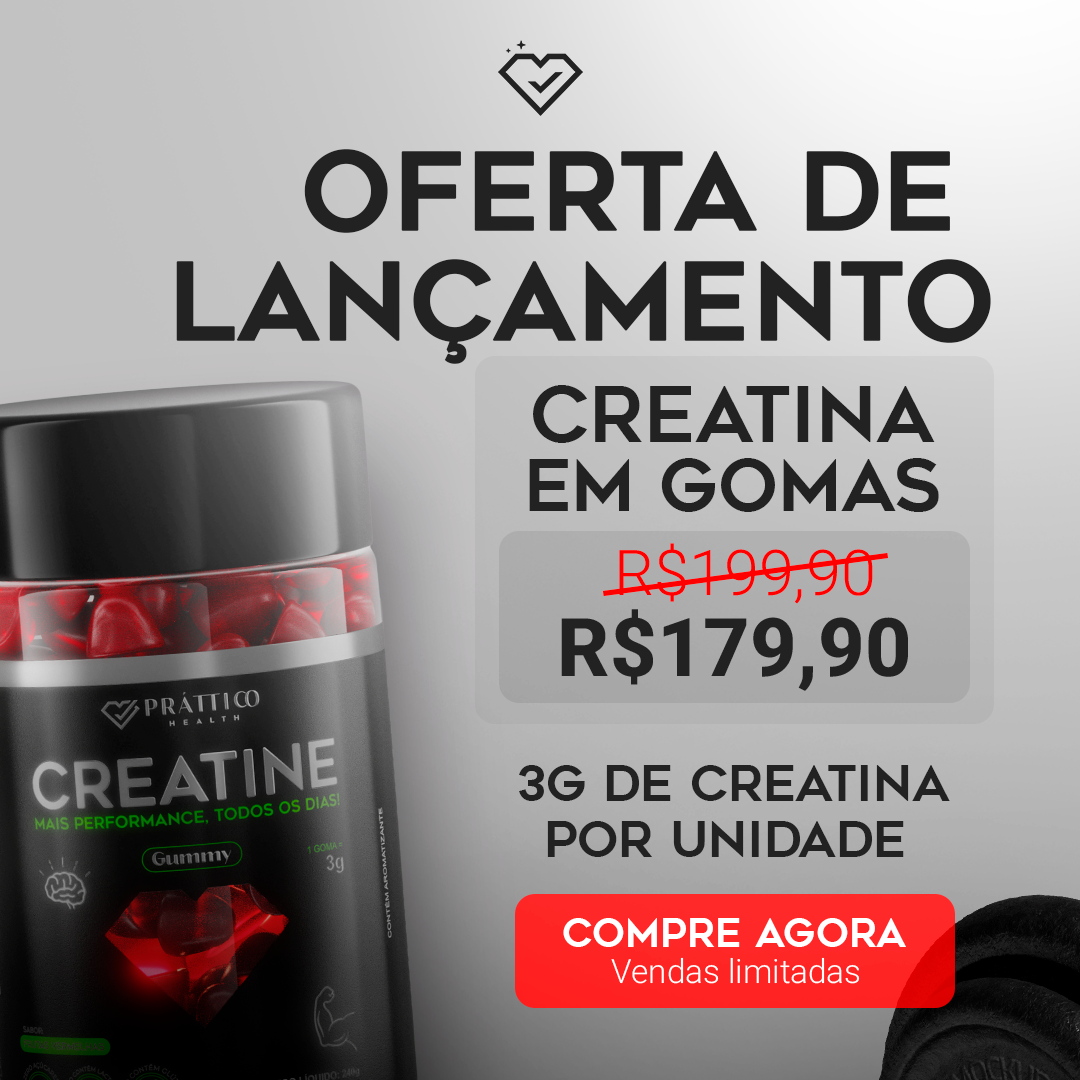 Pote de Creatina em Gomas